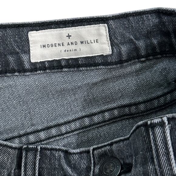 Imogene + Willie Sophie Side Braid Pattern Flare Jeans - Picture 3 of 7